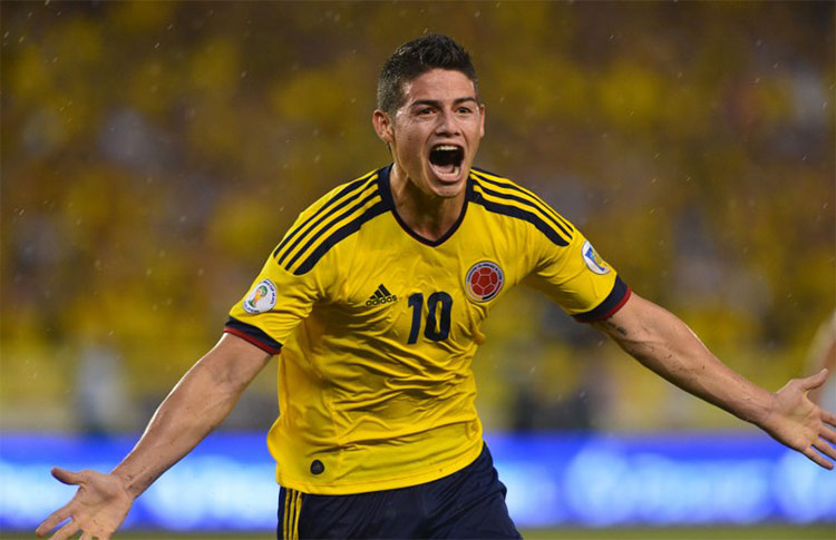 James Rodríguez, de nuevo a la Selección Colombia.